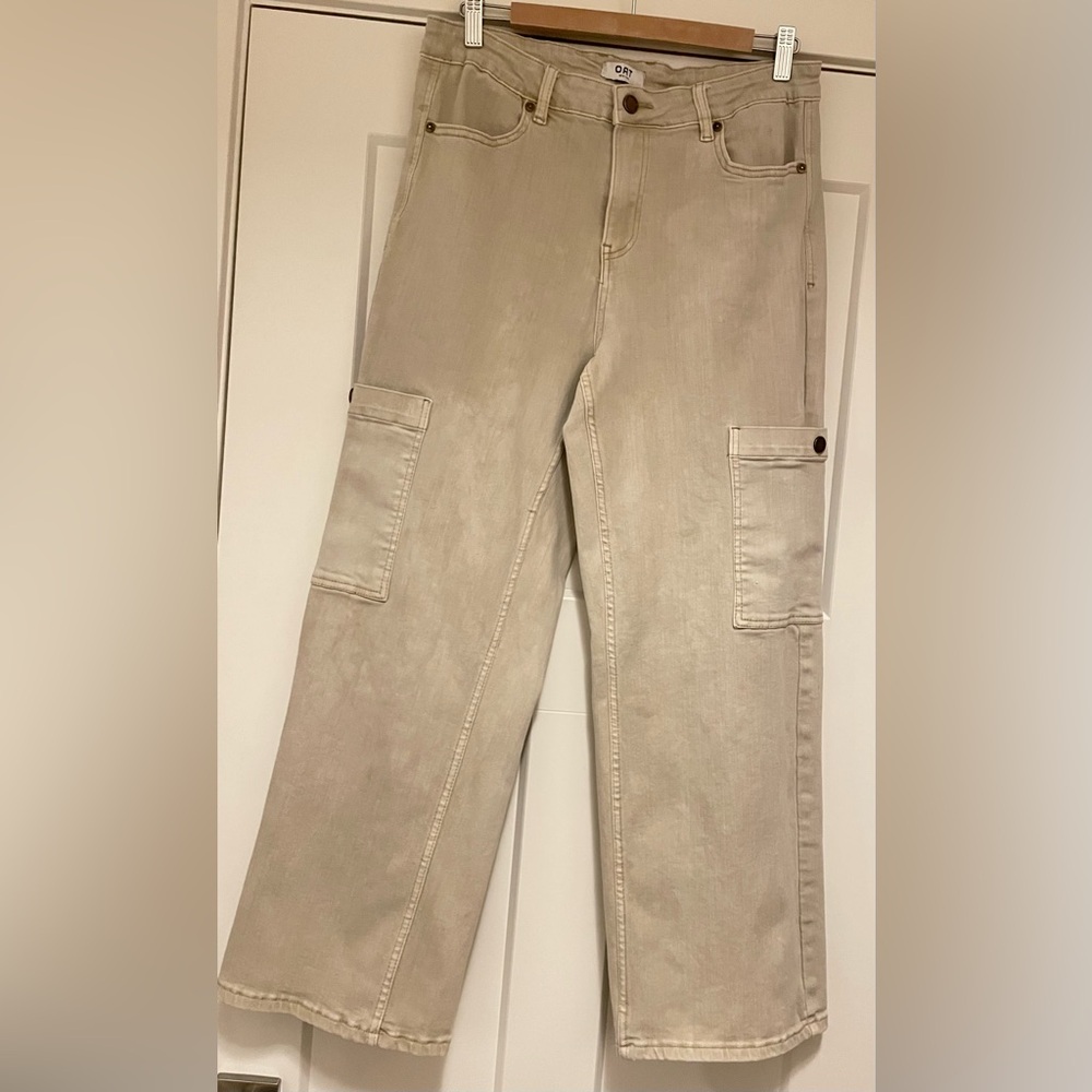 OAT New York Wide Leg Cargo Pants